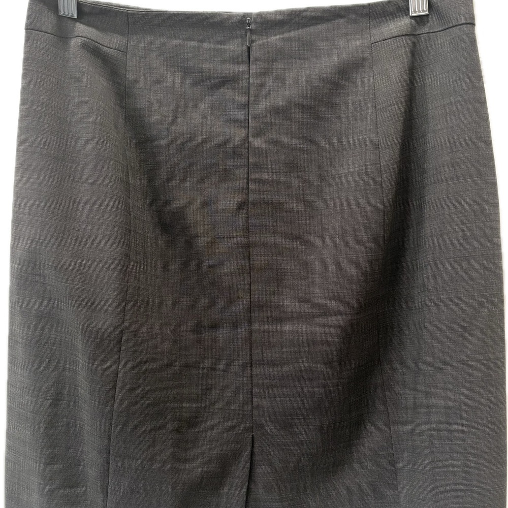 Ann Taylor Dark Gray Pencil Skirt